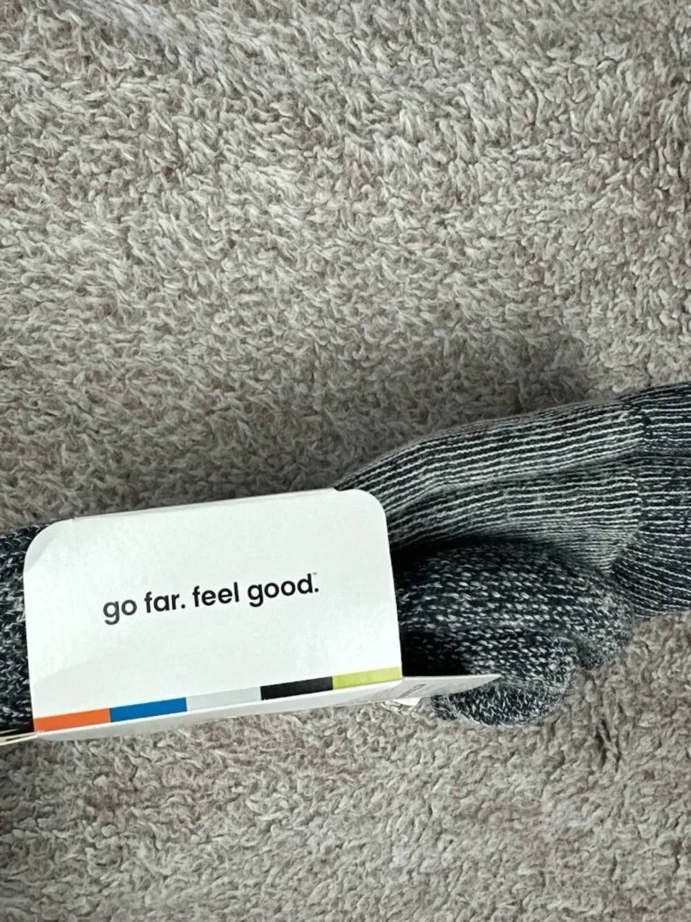 Smartwool Classic Edition Hike Extra Cushion Crew Socks Merino Gray Unisex M new